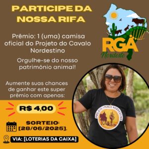 Leia mais sobre o artigo 🏇 RIFA VIRTUAL – Orgulhe-se de nosso patrimônio animal! 🏆